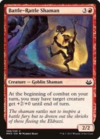 Battle-Rattle Shaman - Modern Masters 2017 - Magic: The Gathering card