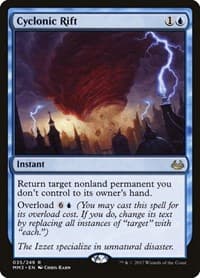 Cyclonic Rift - Modern Masters 2017 - Magic: The Gathering card