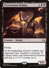 Desecration Demon - Modern Masters 2017 - Magic: The Gathering card