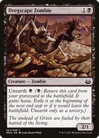 Dregscape Zombie - Modern Masters 2017 - Magic: The Gathering card
