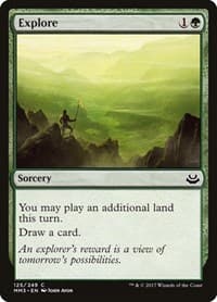 Explore - Modern Masters 2017 - Magic: The Gathering card
