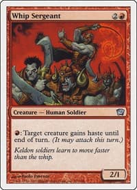 Whip Sergeant - 9th Edition - Magic: The Gathering card