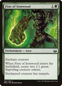 Fists of Ironwood - Modern Masters 2017 - Magic: The Gathering card