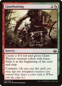 Giantbaiting - Modern Masters 2017 - Magic: The Gathering card