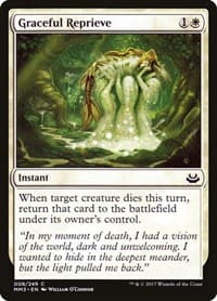 Graceful Reprieve - Modern Masters 2017 - Magic: The Gathering card