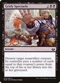 Grisly Spectacle - Modern Masters 2017 - Magic: The Gathering card