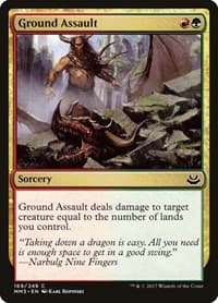 Ground Assault - Modern Masters 2017 - Magic: The Gathering card