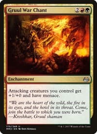 Gruul War Chant - Modern Masters 2017 - Magic: The Gathering card