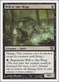 Will-o'-the-Wisp - 9th Edition - Magic: The Gathering card