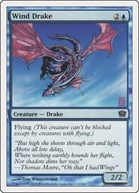 Wind Drake - 9th Edition - Magic: The Gathering card