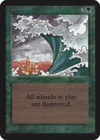 Tsunami - Alpha Edition - Magic: The Gathering card