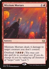 Mizzium Mortars - Modern Masters 2017 - Magic: The Gathering card