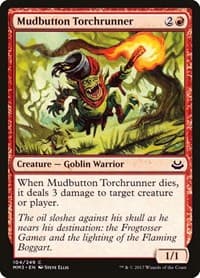 Mudbutton Torchrunner - Modern Masters 2017 - Magic: The Gathering card