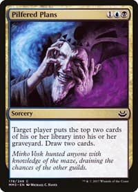 Pilfered Plans - Modern Masters 2017 - Magic: The Gathering card