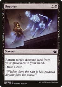 Recover - Modern Masters 2017 - Magic: The Gathering card