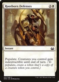 Rootborn Defenses - Modern Masters 2017 - Magic: The Gathering card