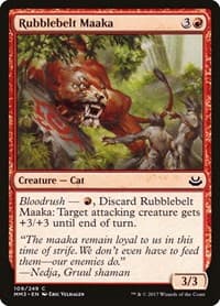 Rubblebelt Maaka - Modern Masters 2017 - Magic: The Gathering card