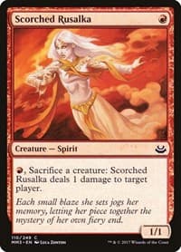 Scorched Rusalka - Modern Masters 2017 - Magic: The Gathering card