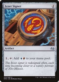 Izzet Signet - Modern Masters 2017 - Magic: The Gathering card