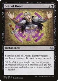 Seal of Doom - Modern Masters 2017 - Magic: The Gathering card