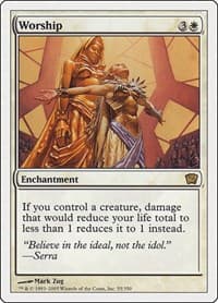 Worship - 9th Edition - Magic: The Gathering card