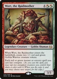 Wort, the Raidmother - Modern Masters 2017 - Magic: The Gathering card