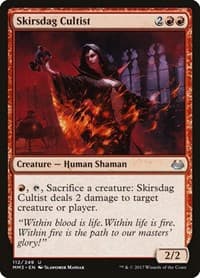 Skirsdag Cultist - Modern Masters 2017 - Magic: The Gathering card