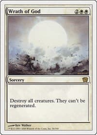 Wrath of God - 9th Edition - Magic: The Gathering card