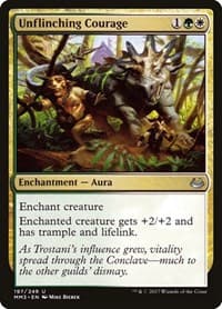 Unflinching Courage - Modern Masters 2017 - Magic: The Gathering card