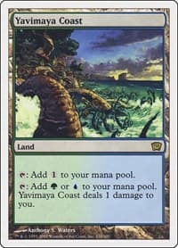 Yavimaya Coast - 9th Edition - Magic: The Gathering card