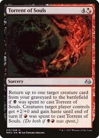 Torrent of Souls - Modern Masters 2017 - Magic: The Gathering card