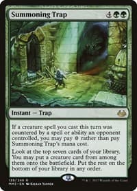 Summoning Trap - Modern Masters 2017 - Magic: The Gathering card