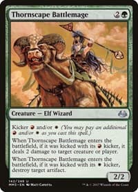 Thornscape Battlemage - Modern Masters 2017 - Magic: The Gathering card