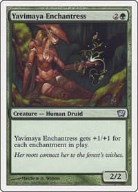 Yavimaya Enchantress - 9th Edition - Magic: The Gathering card