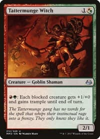 Tattermunge Witch - Modern Masters 2017 - Magic: The Gathering card