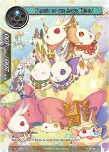Rabbit of the Aqua Moon - Promo Cards - Force of Will card