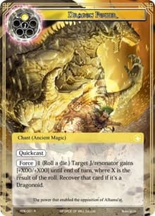 Dragon Power - Return of the Dragon Emperor - Force of Will card