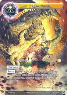 Dragon Power (Full Art) - Return of the Dragon Emperor - Force of Will card