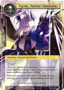 Rachel, Nephilim Commander - Return of the Dragon Emperor - Force of Will card