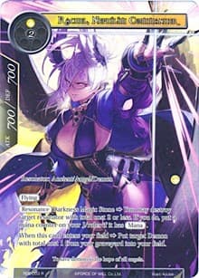 Rachel, Nephilim Commander (Full Art) - Return of the Dragon Emperor - Force of Will card