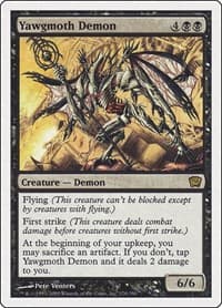 Yawgmoth Demon - 9th Edition - Magic: The Gathering card
