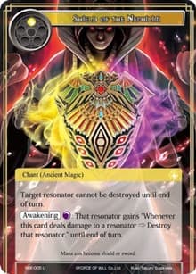 Shield of the Nephilim - Return of the Dragon Emperor - Force of Will card