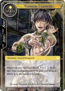 Unleashed Dragonoid - Return of the Dragon Emperor - Force of Will card