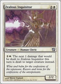 Zealous Inquisitor - 9th Edition - Magic: The Gathering card
