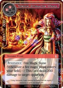 Vengeful Attoractian Wizard - Return of the Dragon Emperor - Force of Will card