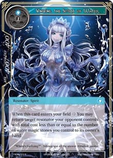 Undine, the Spirit of Water - Return of the Dragon Emperor - Force of Will card