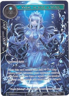 Undine, the Spirit of Water (Full Art) - Return of the Dragon Emperor - Force of Will card