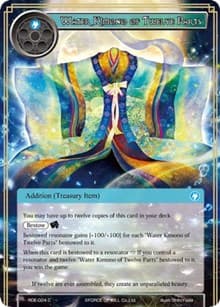 Water Kimono of Twelve Parts - Return of the Dragon Emperor - Force of Will card