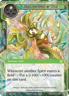 Silph, the Spirit of Wind - Return of the Dragon Emperor - Force of Will card