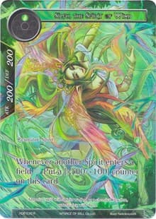 Silph, the Spirit of Wind (Full Art) - Return of the Dragon Emperor - Force of Will card